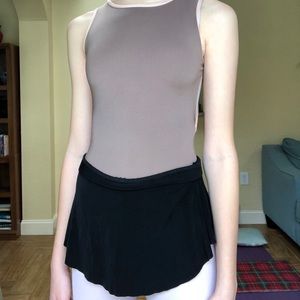 star latte/nude mesh mariia leotard